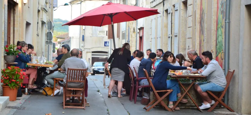 restaurant terrasse près de Gondrin