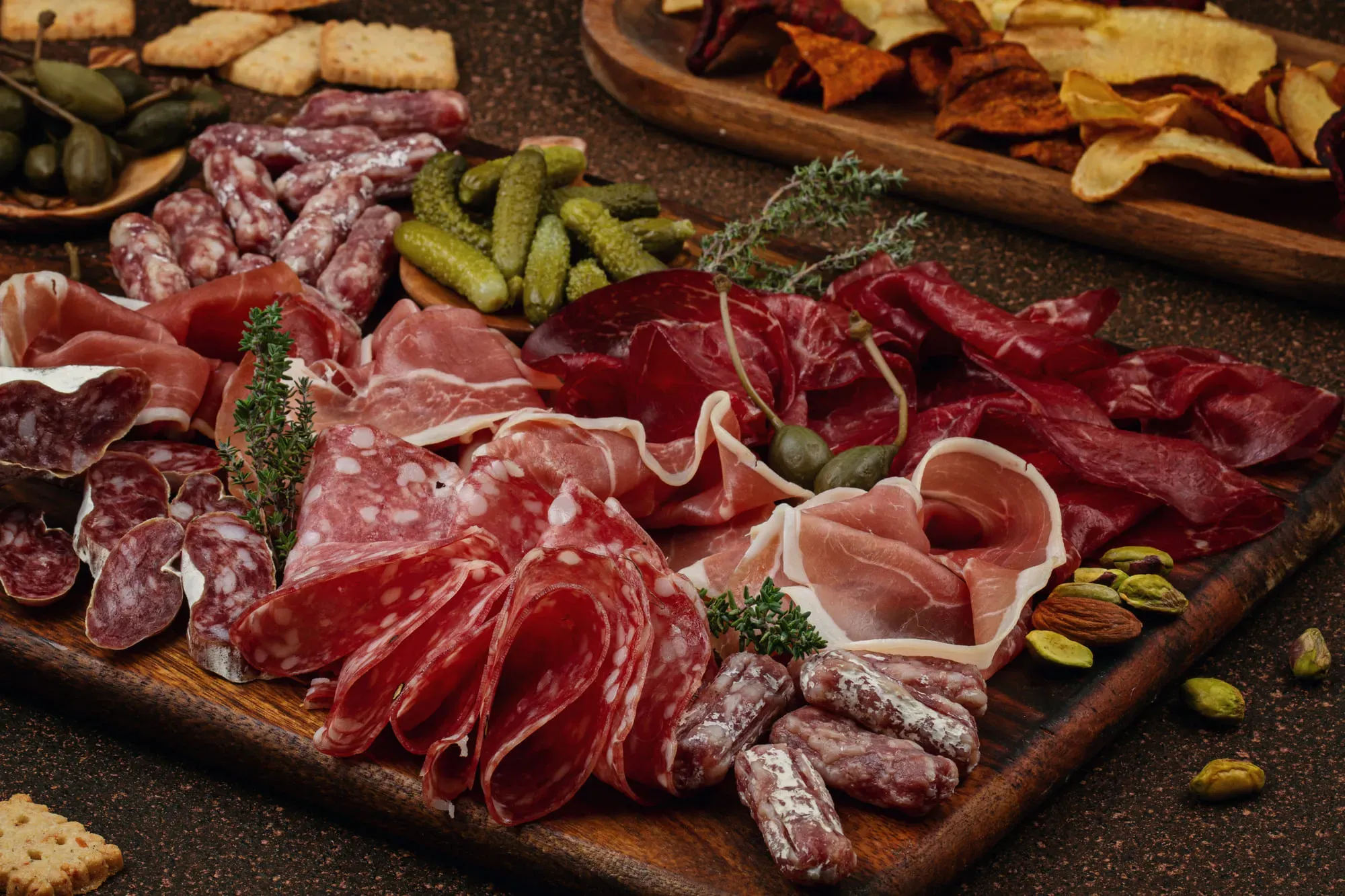 planche de charcuterie